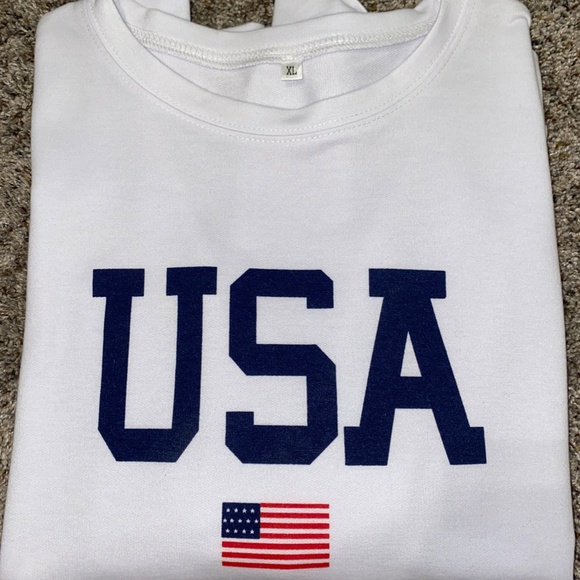 USA Lightweight Long Sleeve T-Shirt - Picture 4 of 4